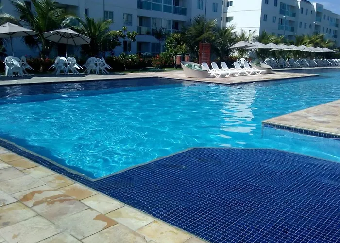 Flat Excelente em PALM VILLAGE ACQUA frente para as piscinas